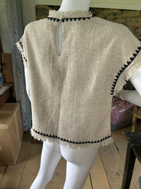 Thml - Women's Sleeveless Tweed Top