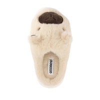 Andrea Women’s Cozy Animal Slippers With Plush Faux Fur in beige - women's shoe - view 5