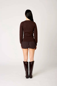 Nia - Sophia Button Front Cardigan