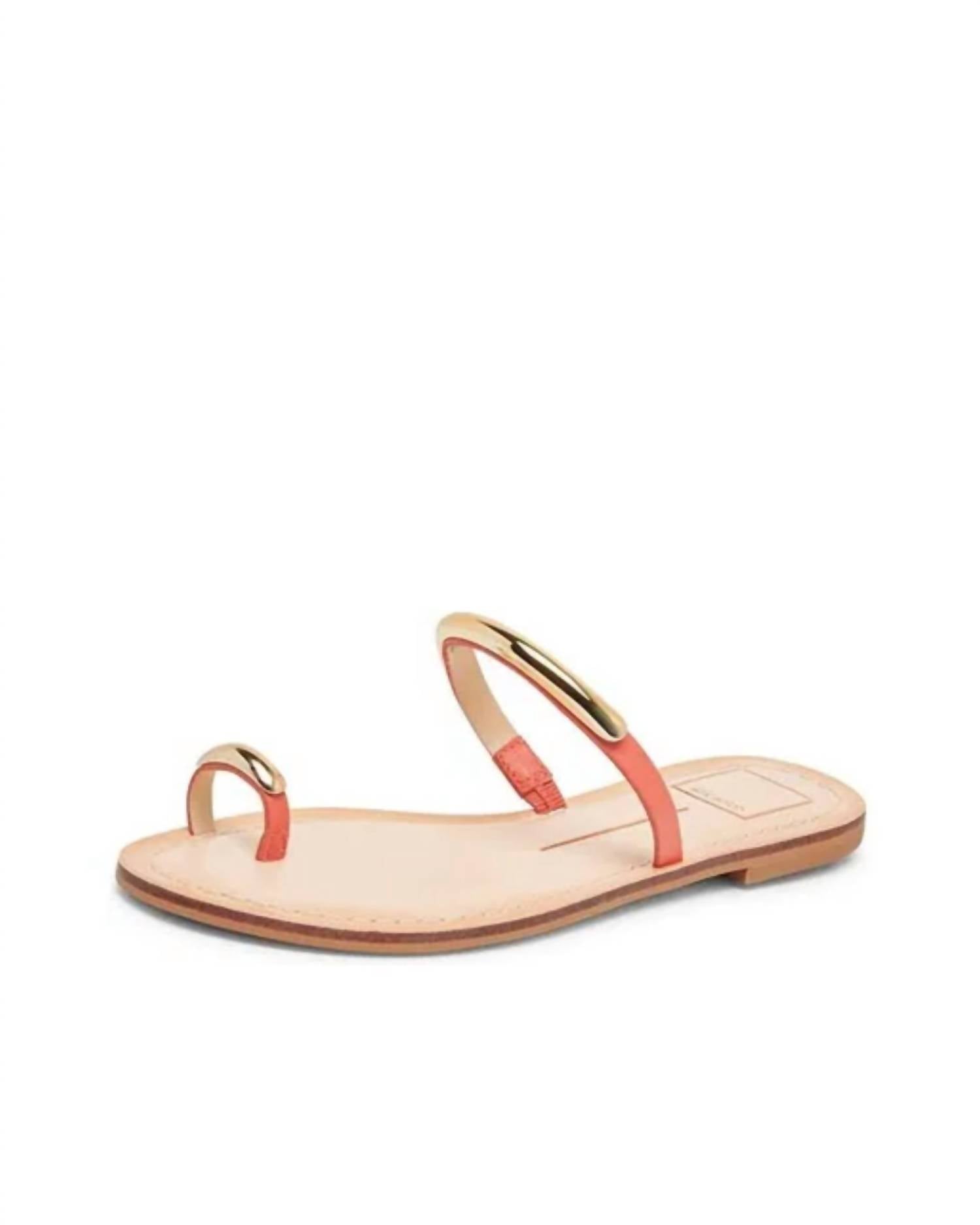 Dolce Vita - Women's Wink Toe-ring Slide Flat Sandals