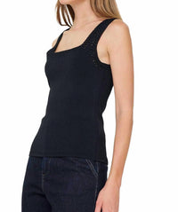 Nyland - Women's Monet Square Neck Sweater Tank Top