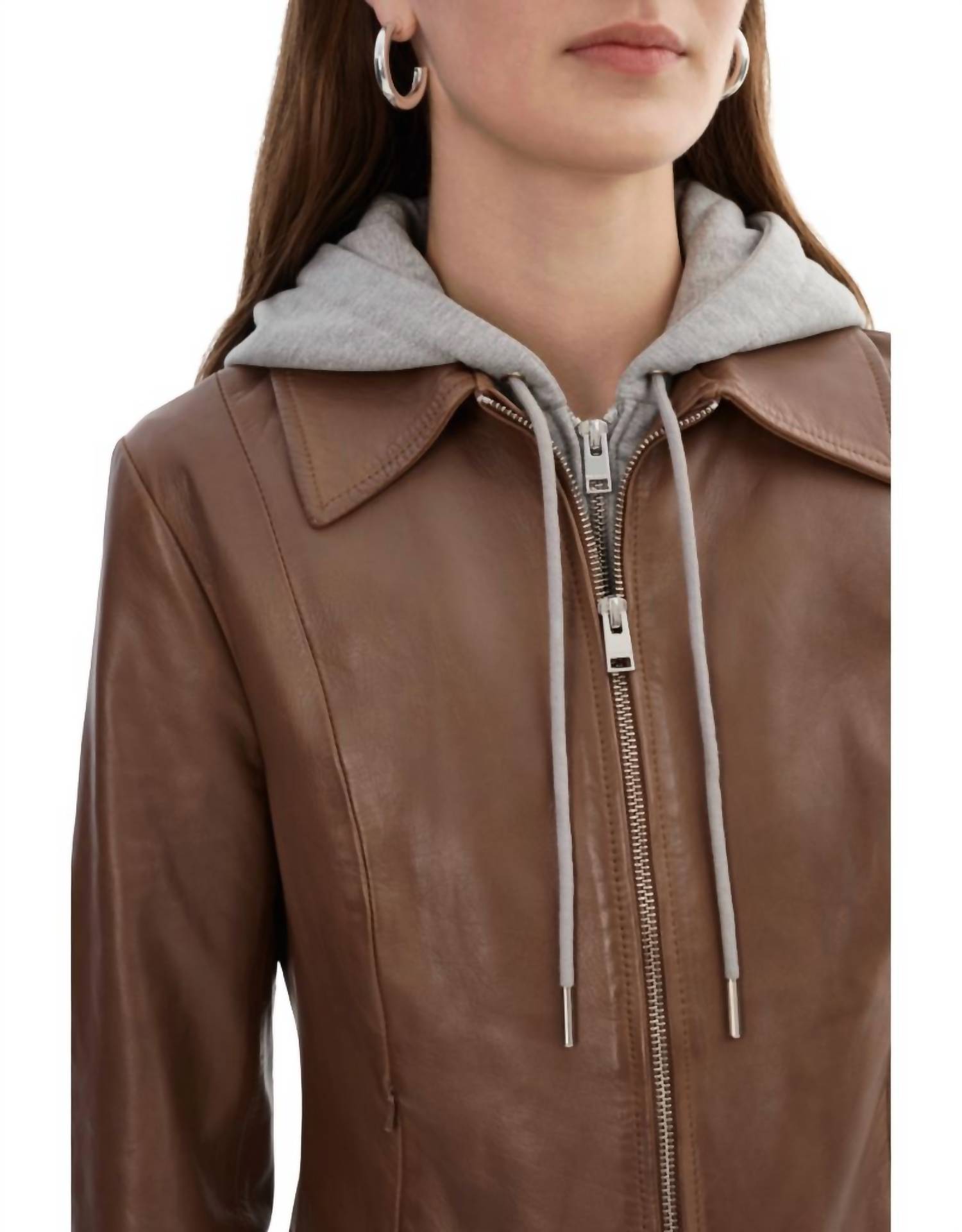 Lamarque - Sally Leather Biker Jacket