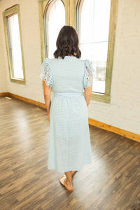 Ellison - Rynlee Eyelet Midi Dress