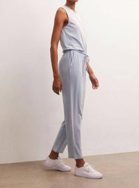 Z Supply - Rain Knit Denim Jumpsuit