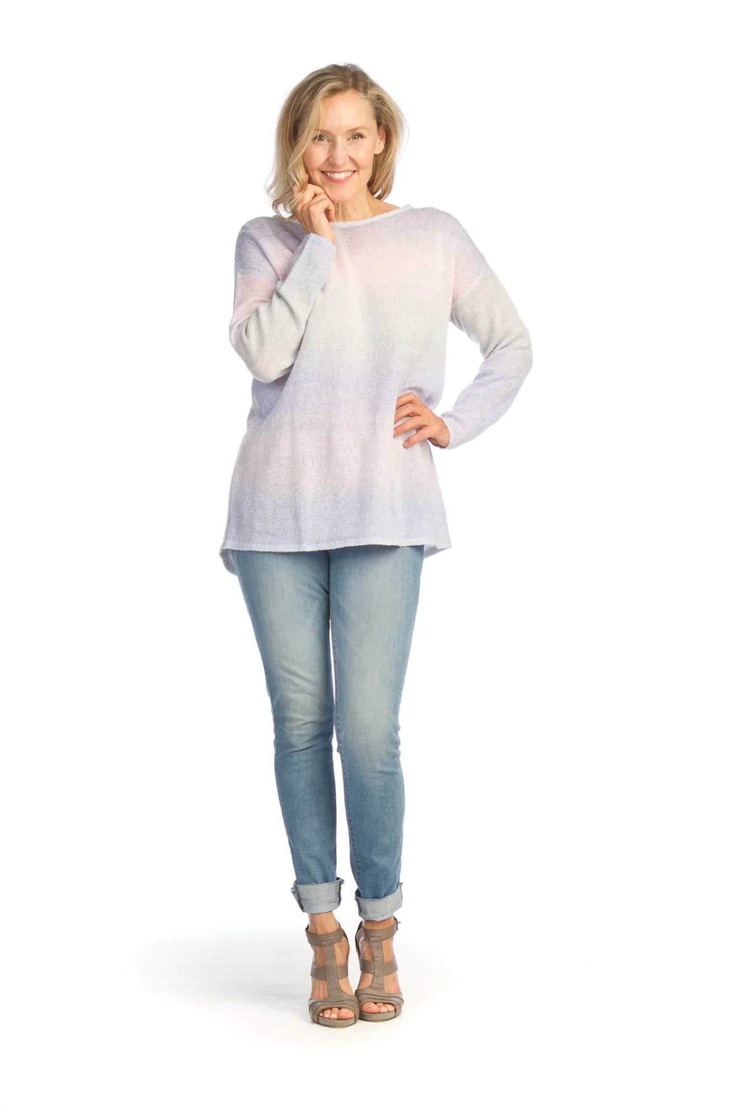 Papillon - Striped Light Weight Sweater