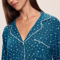 Eberjey - Gisele Printed Modal Long Pajama Set