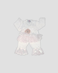 Katie Rose - Girl's 2-Piece With Lace Set