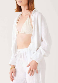 Mersea - Hermosa Linen Boxy Button-up