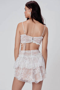 For Love & Lemons - Verbena Mini Skirt
