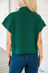 Dear Lover - Patch Pocket Ribbed Knit Short Sleeve Sweater
