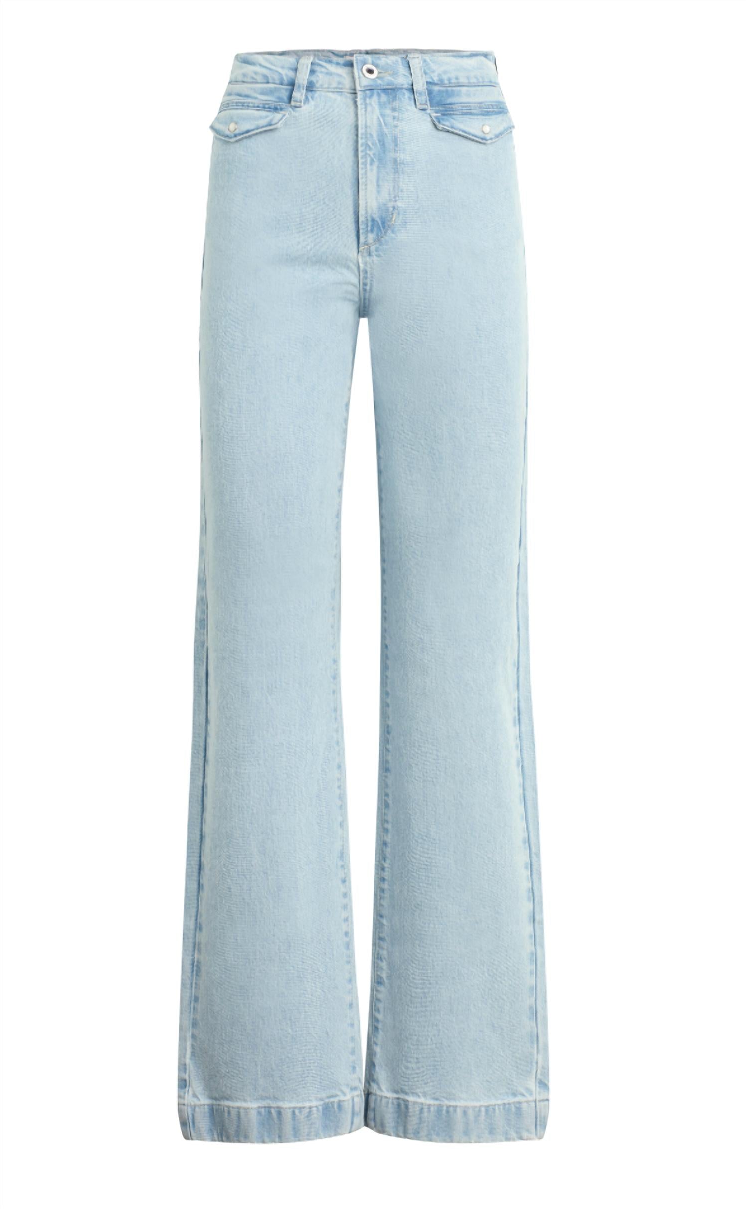 Favorite Daughter Kelly High Rise Straight Trouser in westwood - women's jeans - view 4