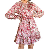 Jodifl - Rayven Animal Print Dress