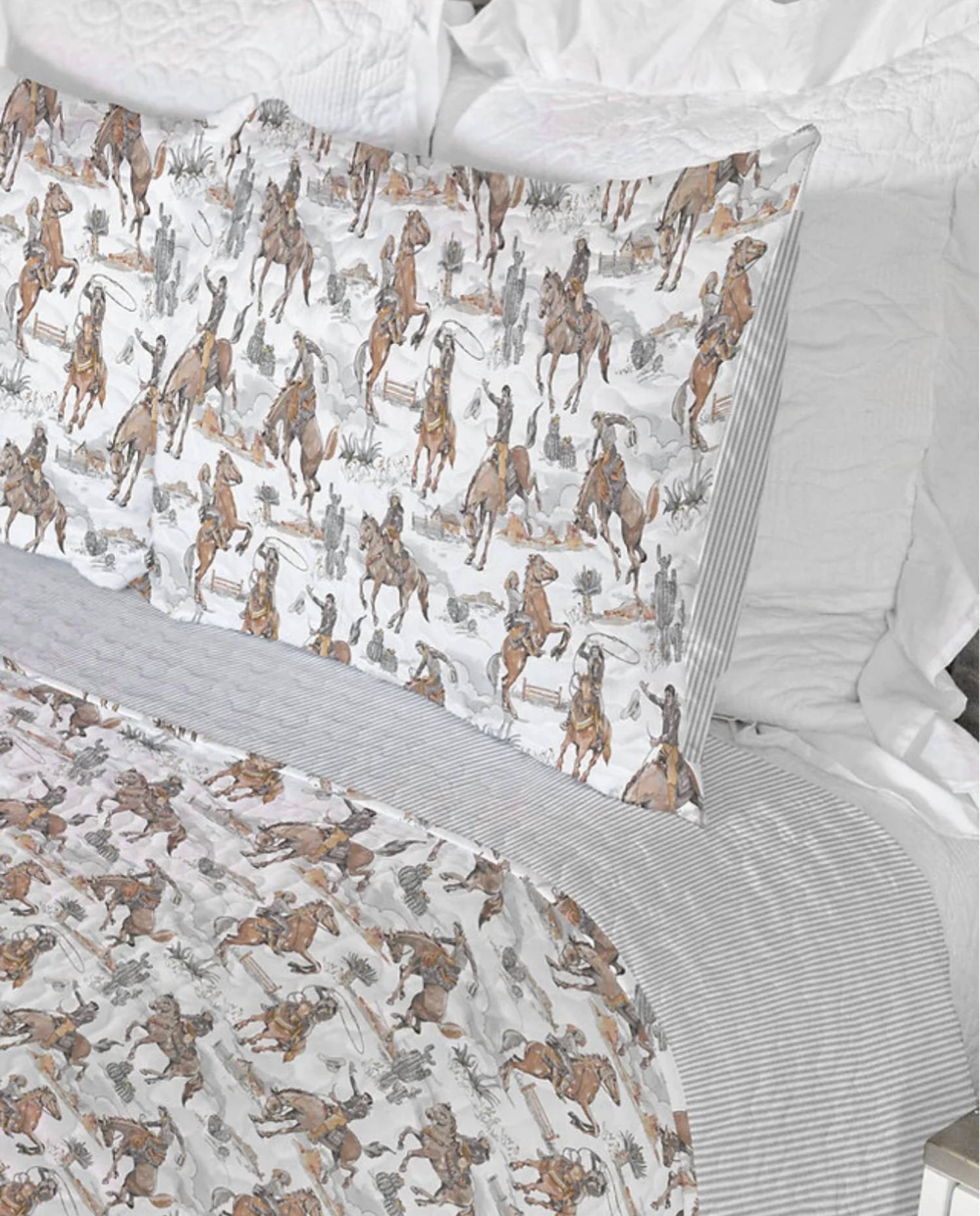 Ida Mae Home - Birdie Neutral Quilt Set