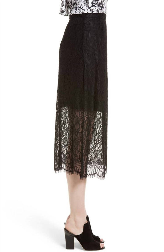 Lewit - Lace Midi Skirt