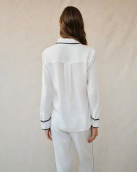 Bella Dahl - Contrast Trim Shirt