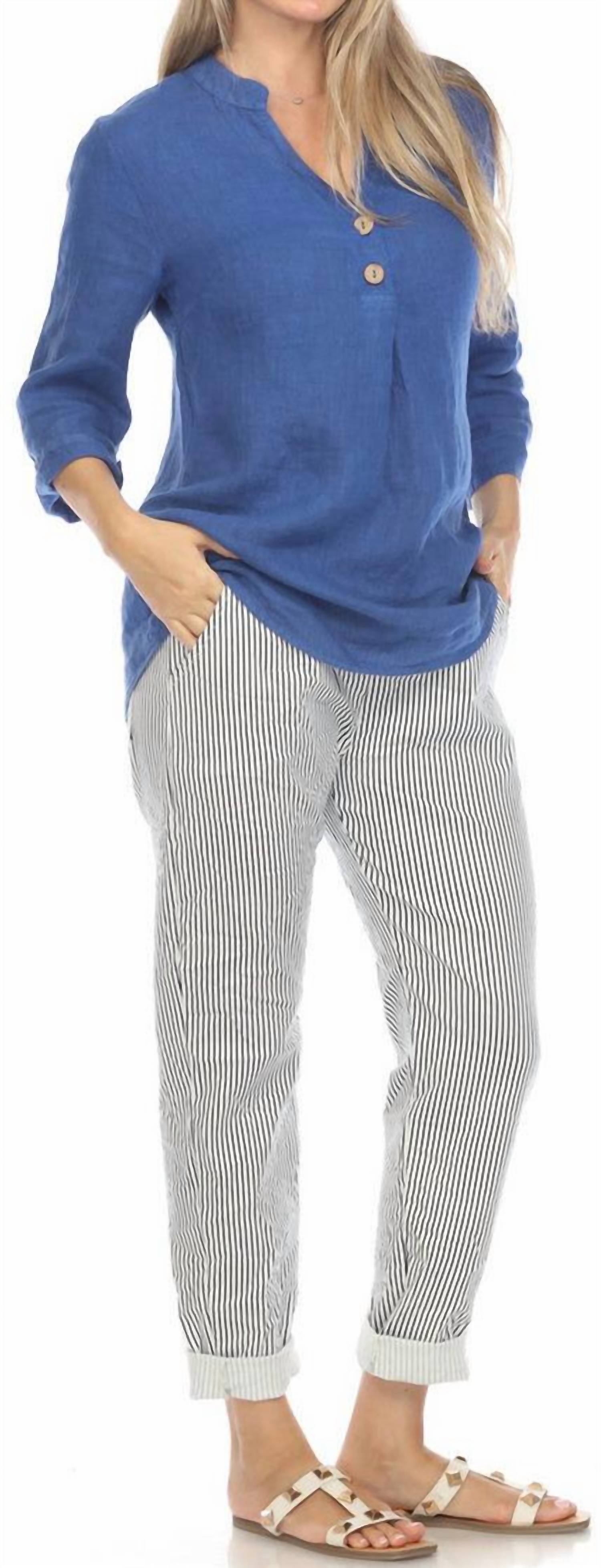 Flora Ashley - Stripe Pants