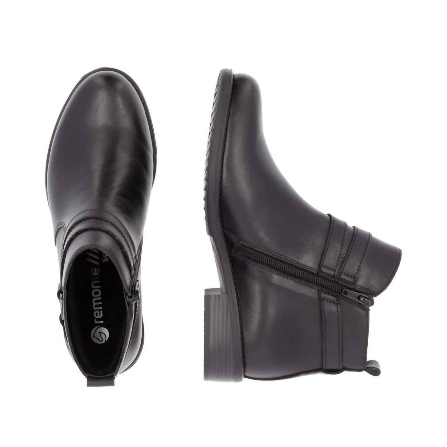 Remonte Women's Ankle Boots in black - women's shoe - view 4