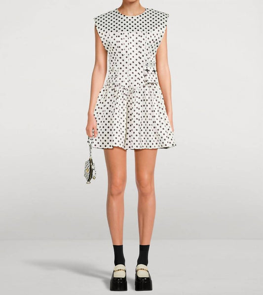 Ganni - Satin Corset Mini Dress