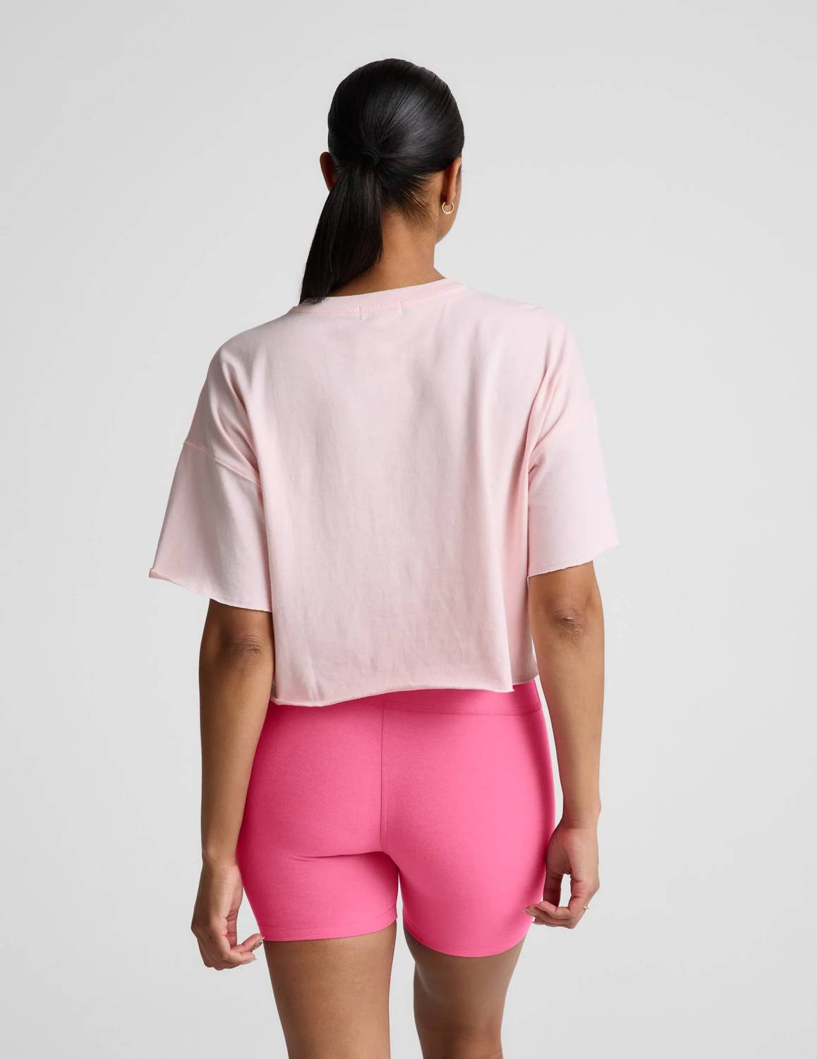 Beyond Yoga - SoftKnit Better Than Ever Cropped Cotton Tee