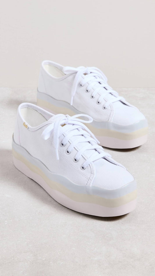 Keds - Women's Triple Up Canvas Wave Shoes