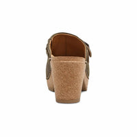 Aetrex Women's Corey Clog in olive - women's shoe - view 4
