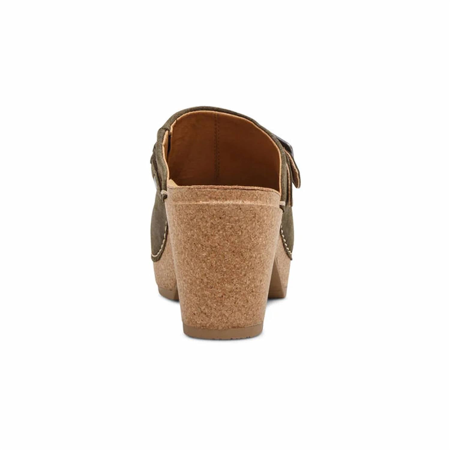 Aetrex Women's Corey Clog in olive - women's shoe - view 4