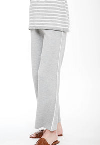 Incashmere - Contrast Side Piping Sweatpant