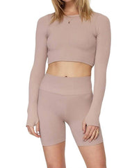 Spiritual Gangster - SERENE TWIST BACK LONG SLEEVE TOP