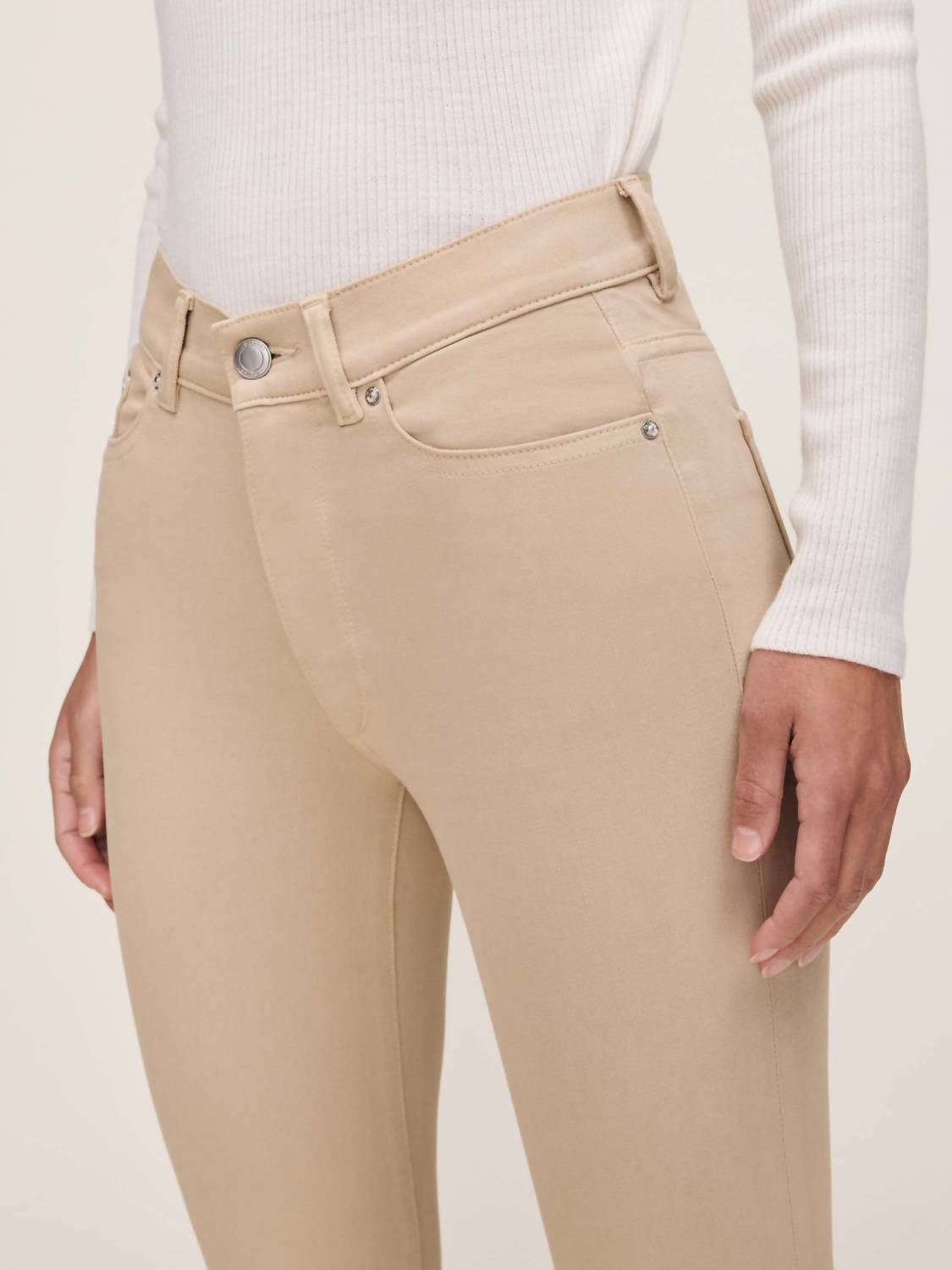DL1961 - Women's Bridget Boot Instasculpt Cropped Jean in almond - women's jeans - view 6