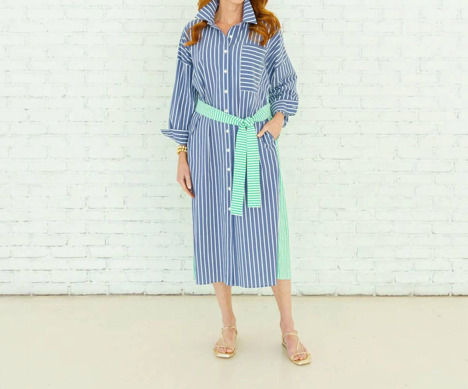 Caryn Lawn - Libby Stripe Dress