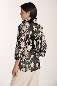 Frank Lyman - Floral Collar Top