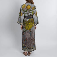 Sabina Savage - Oranges And Lemons Silk Robe