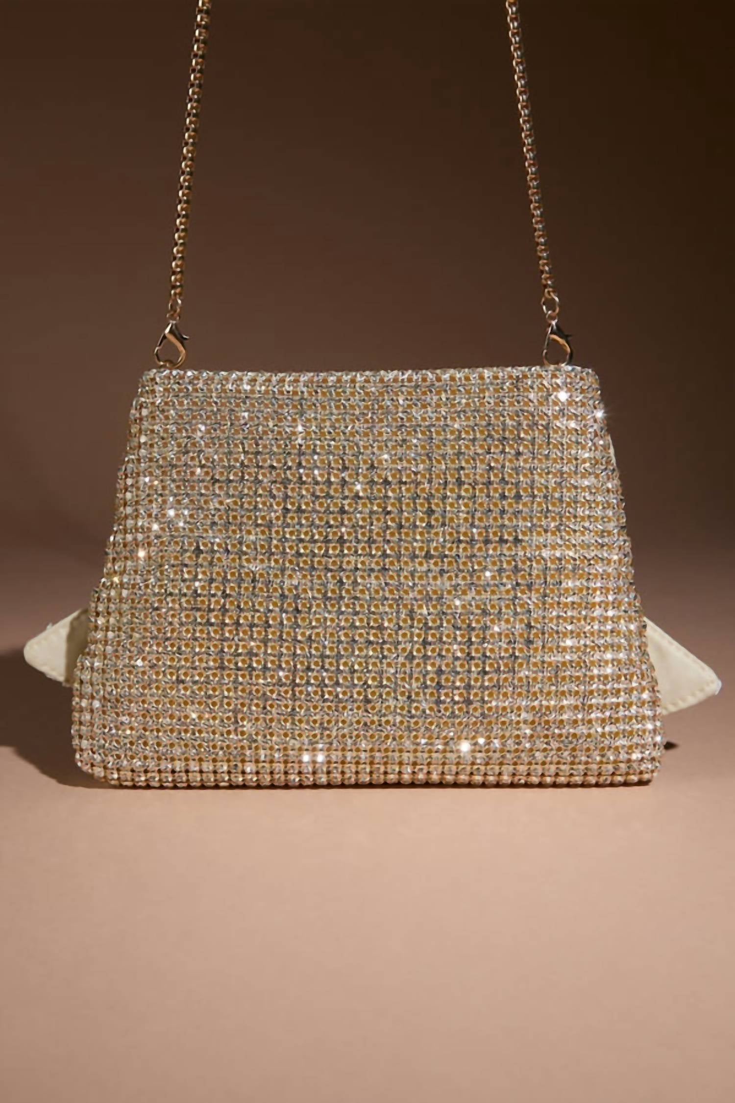 Urban Expressions - Women's Gretchen Glitz Bow Evening Bag