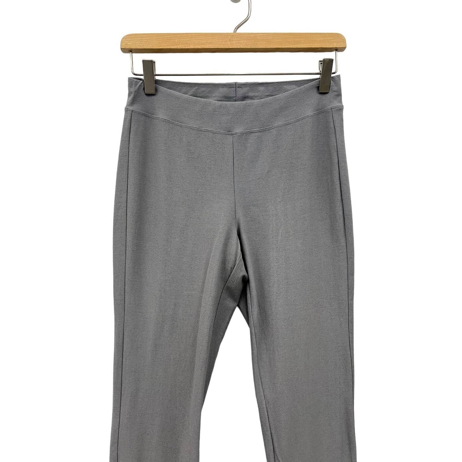 Eileen Fisher - Pull-on Mid Rise Slim Ankle Pants