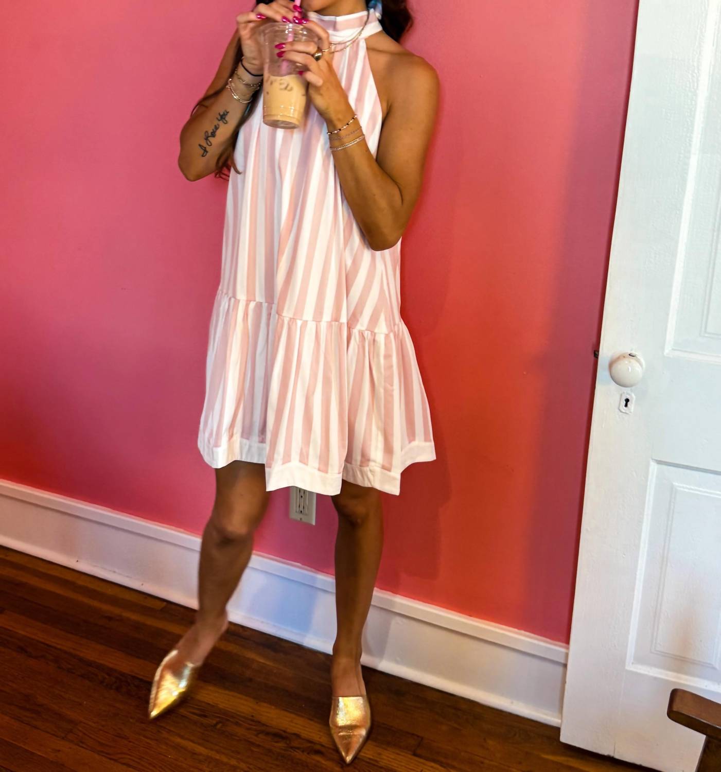 Prosperina - Azalea Gatsby Scalloped Swing Dress