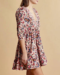 Bytimo - Baby Cord V-neck Dress
