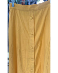 Skies Are Blue - Women's Button Down Maxi Skirt