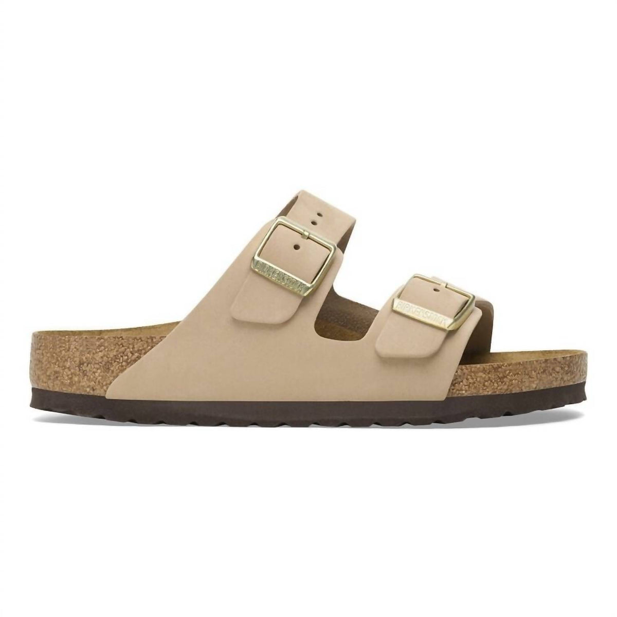 Birkenstock - Unisex Arizona Nubuck Soft-Footbed sandal - Narrow