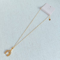 Ellison+Young - Women's Pavé Horseshoe Western Pendant Necklace