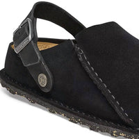 BIRKENSTOCK Women's Lutry Suede Clog in black - women's shoe - view 6