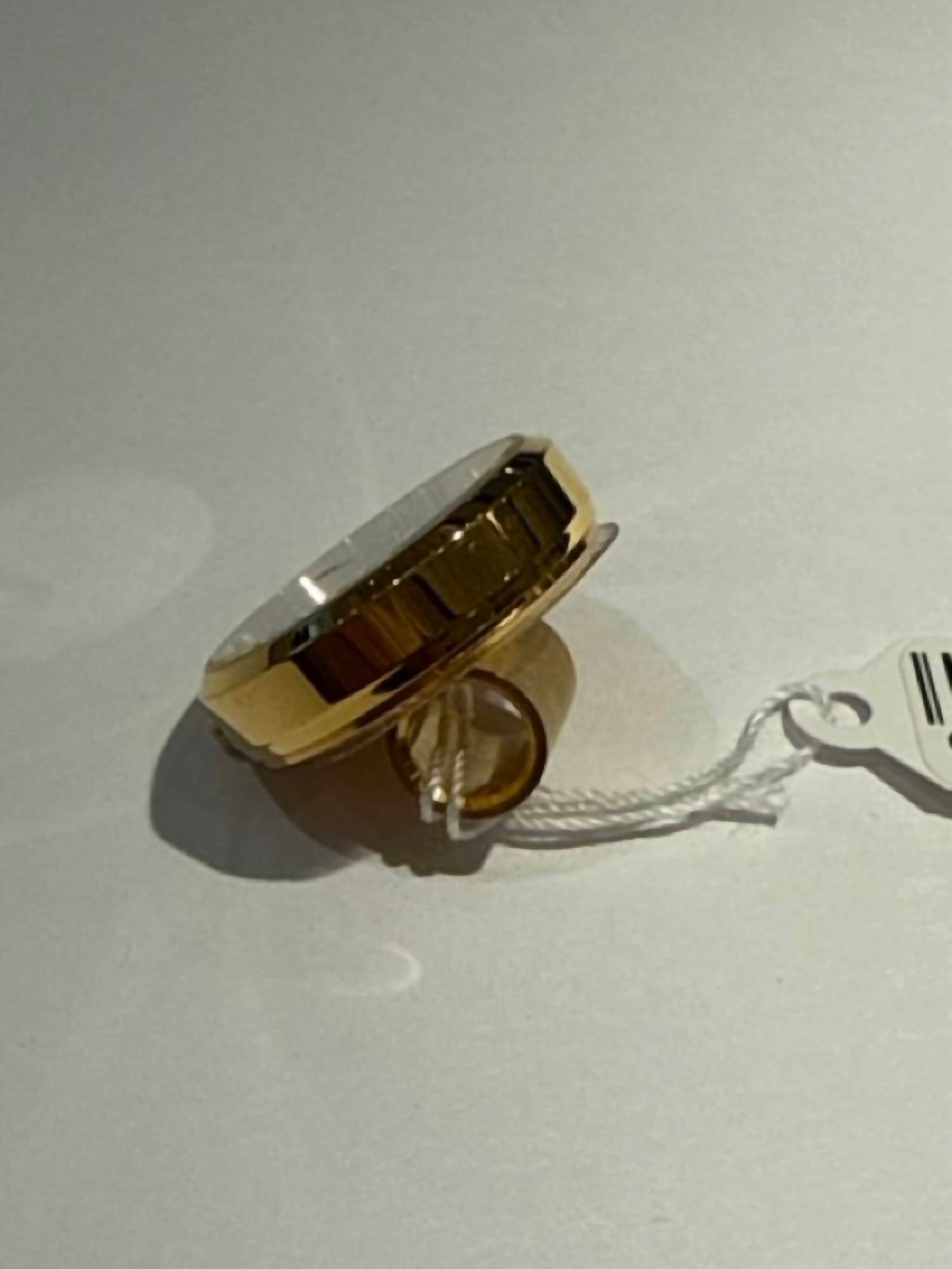 Story Jewellery - Women's Swarovski Crystal Clock Charm Ring-style Watch