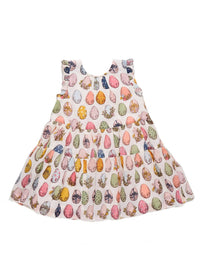 Pink Chicken - Kid's Eloise Easter Eggs Dress