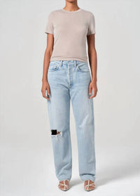 Agolde - Kelly Ripped Faded Jeans