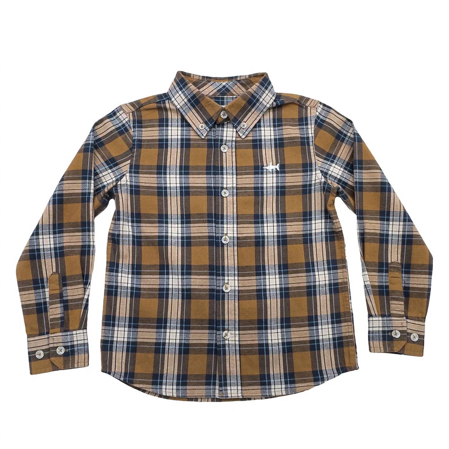 Saltwater Boys Co. - Boy's Folly Island Flannel Shirt