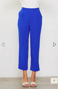 Skies Are Blue - Straight Fit High-rise Trouser