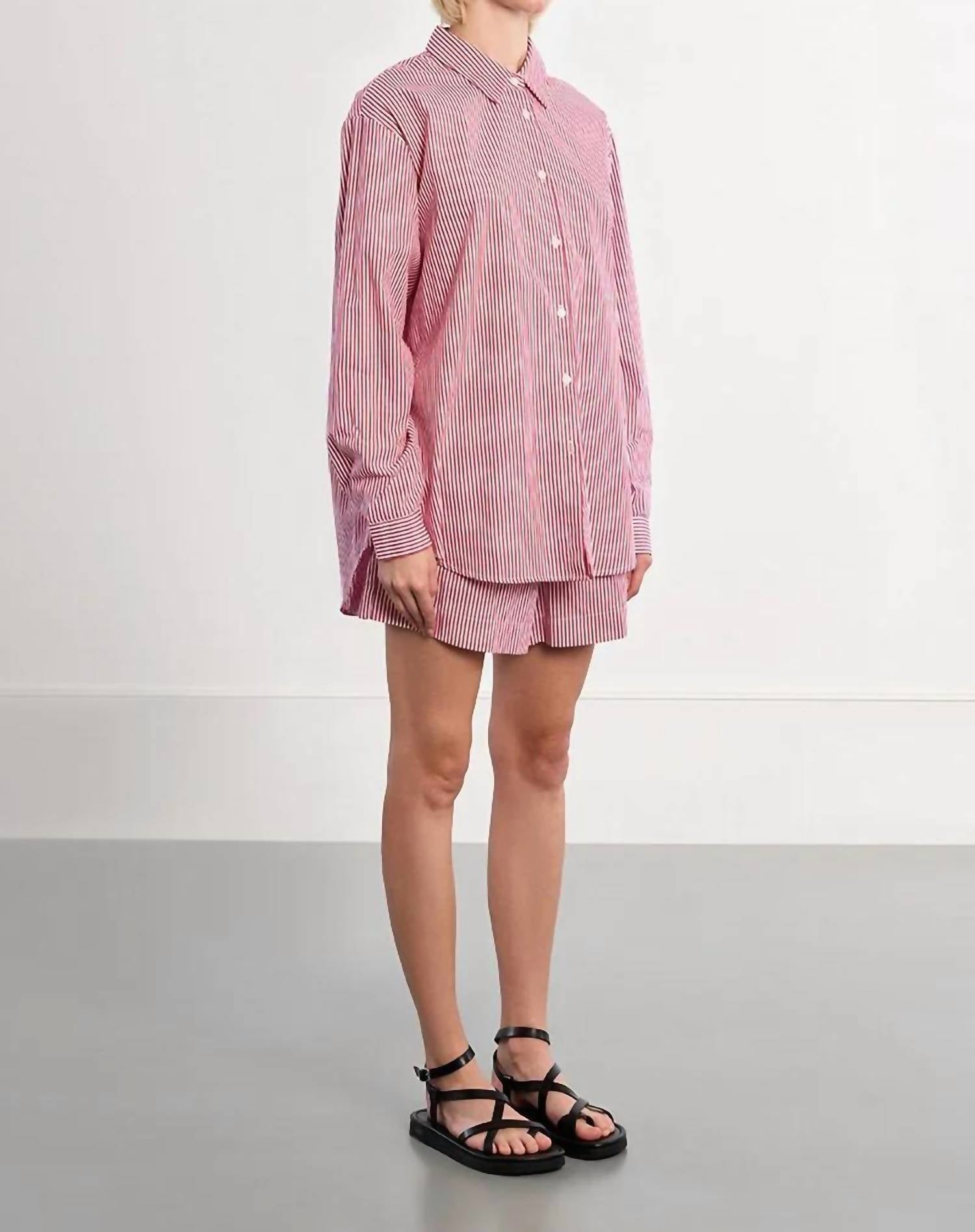 Lili Sidonio - Oversized Long Sleeve Shirt