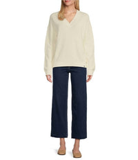 Tommy Bahama - Indigo High Rise Wide Crop Jeans