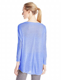 Calvin Klein - Performance Three Quarter Sleeve High Low T-Shirt