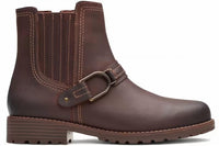 Clarks - Women's Aspra Buckle Casual Dress Boots