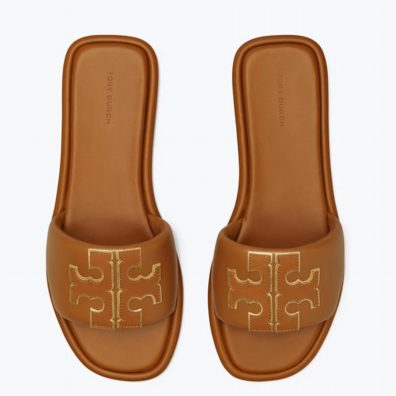 Tory Burch - Women's Double T Sport Slide Sandals